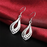 Sterling Silver Drop Dangle Earrings 30 styles