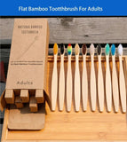 Bamboo Toothbrush Brush Natural Soft Hair Tooth Brushes(10PCS/Pack)