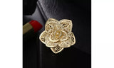 925 Sterling Silver Flower Ring