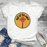 Women’s Fashion Free Hug Plants Cactus Print Graphic T Shirt T-Shirt Tee Shirt Tees CZ20539 / XXL