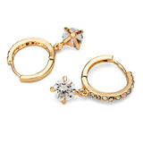 925 Sterling Silver Crystal Earrings