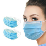 50 pcs Face Mask Non Medical 3-Ply Earloop Mouth Cover