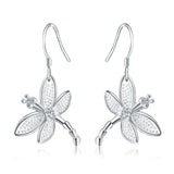 925 Sterling Silver Filigree Teardrop Earrings
