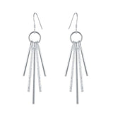 925 Sterling Silver Filigree Teardrop Earrings