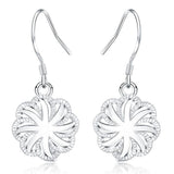 925 Sterling Silver Filigree Teardrop Earrings