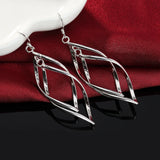 925 Sterling Silver Dangle Drop Earrings