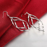 925 Sterling Silver Dangle Drop Earrings