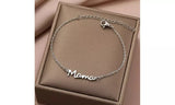 18K Gold Plated Mama Mom Bracelet