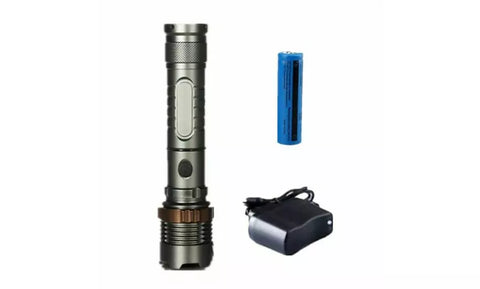 Rechargeable 200000LM Camping LED Flashlight T6 Tactical Police Torch,Batt,Char