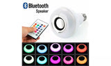 Wireless Bluetooth LED Light Speaker Bulb RGB E27 12W Music Playing lamp Remote