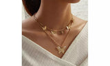 Gold Butterfly Necklace