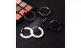 Sparkle Hoop Earrings