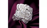 925 Sterling Silver Flower Ring