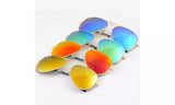 Mirrored Aviator Sunglasses