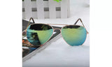 Mirrored Aviator Sunglasses
