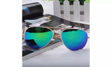 Mirrored Aviator Sunglasses