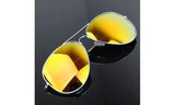 Mirrored Aviator Sunglasses