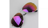 Mirrored Aviator Sunglasses