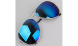 Mirrored Aviator Sunglasses