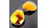 Mirrored Aviator Sunglasses