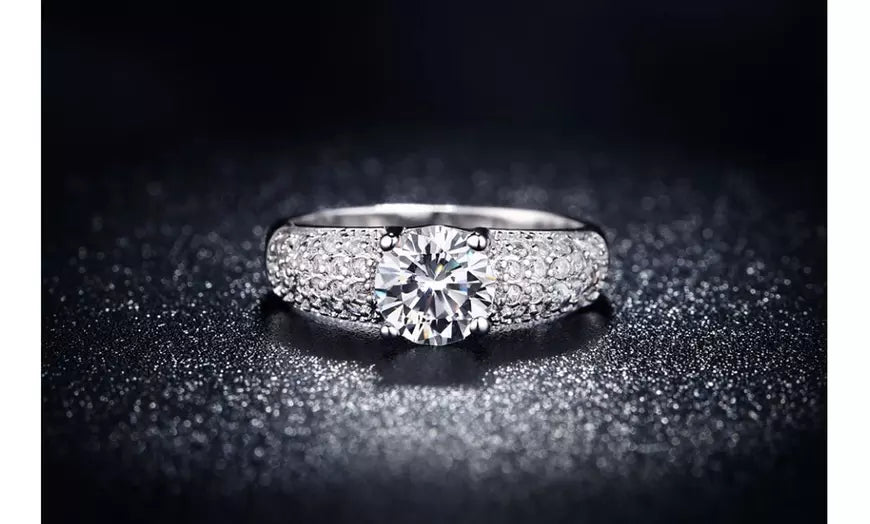 Diamond Engagement Wedding Ring