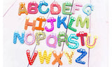 Wooden 26 Magnetic Letters and Free 15 Numbers & Symbols