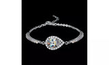 Pear Shaped Cubic Zirconia Bracelet