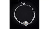 Pear Shaped Cubic Zirconia Bracelet