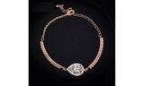 Pear Shaped Cubic Zirconia Bracelet