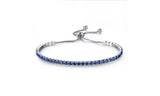 Adjustable Crystal Tennis Bracelet