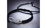 Infinity Micro Paved CZ Crystal Wrap Bracelet