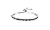 Adjustable Crystal Tennis Bracelet