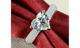 Heart Shaped Cubic Zirconia Ring