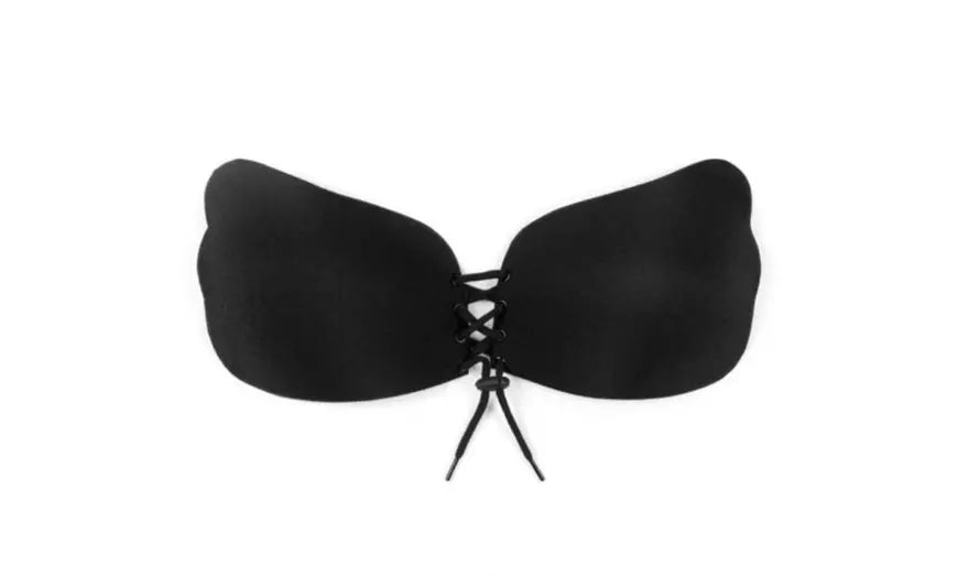 Strapless Backless Invisible Push-up Butterfly Bra