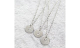 Perfect Gold or Silver Initial Necklace