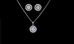 Elegant Crystal Swiss CZ Set