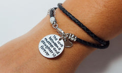 Engraved Leather Bracelets 4 styles