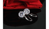 925 Sterling Silver Crystal Earrings