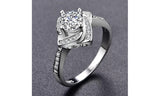 Luxury Brilliant Cushion Cut Wedding Engagement Ring