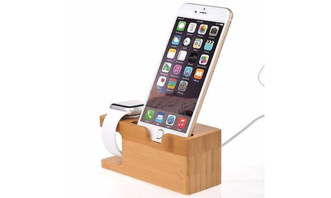 Bamboo Charging Dock Station