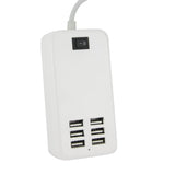 6-Port USB Charging Station