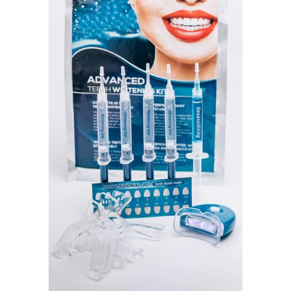 Advanced 2 Person Home Whitening System and Free Remineralization Gel