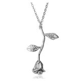 Beauty Rose Pendant Necklace