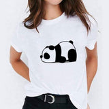 Graphic T Shirt for Women Cat Animal Cute Trend Print Top Tee T-Shirt CZ22647 / M