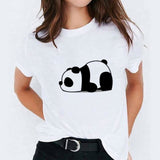 Graphic T Shirt for Women Elephant Love Fashion Print T-shirts Top Womens Tee T-Shirt CZ22647 / XL