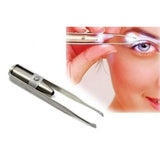 Professional Stainless Steel Lighted Tweezers