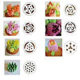 Set of 7 Easy Flower Icing Tips