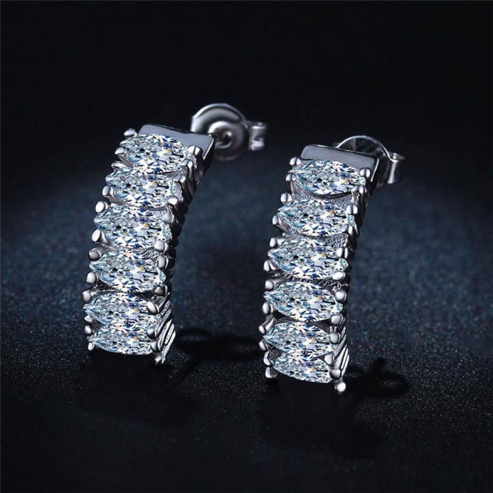 Sterling Silver Forever Stud Earrings