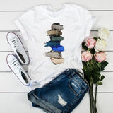 Women 3D Print Fashion Tops Graphic Female Tee T-Shirt CZ25424 / S