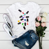 Women 3D Print Fashion Tops Graphic Female Tee T-Shirt CZ21109 / S